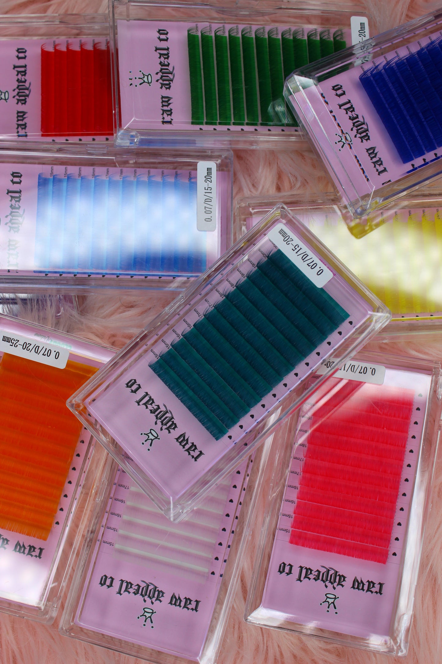 Color Collection Lash Trays